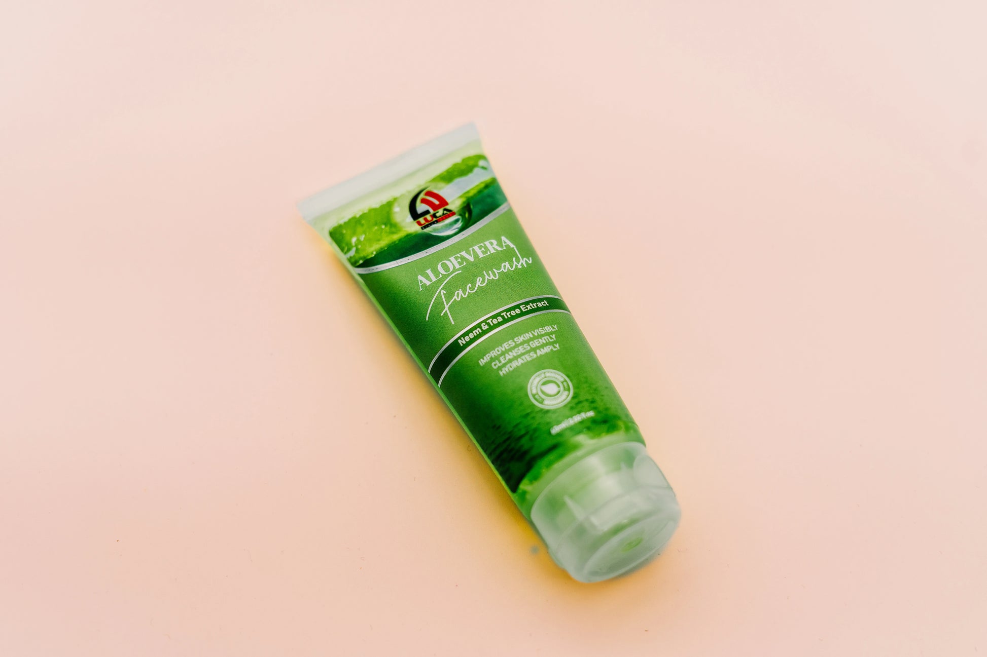 Luca-Aloe vera-Facewash-Neem-and-Tea-Tree-Extract