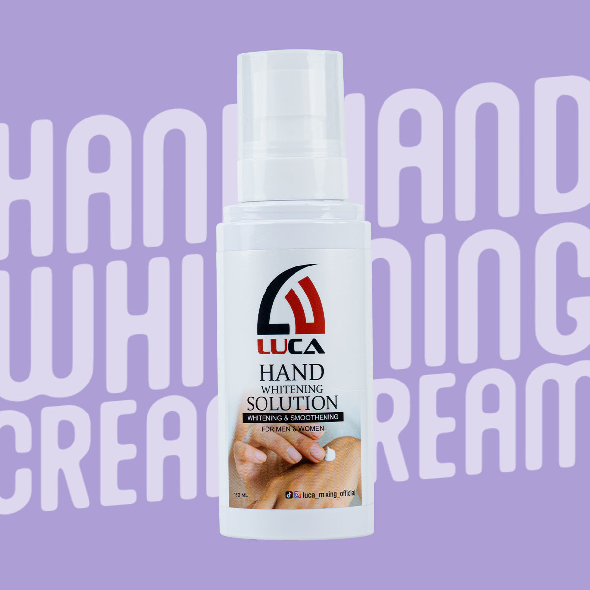LUCA Hand Whitening Cream | Best Hand Cream for Bright & Soft Hands
