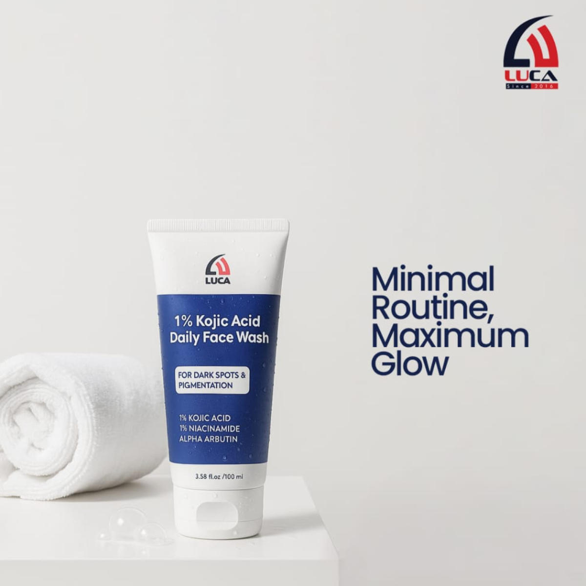 1% Kojic Acid Daily Face Wash
